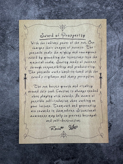 Sword of Prosperity