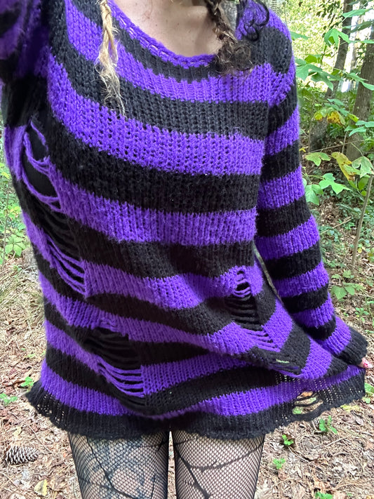 Purple Knit