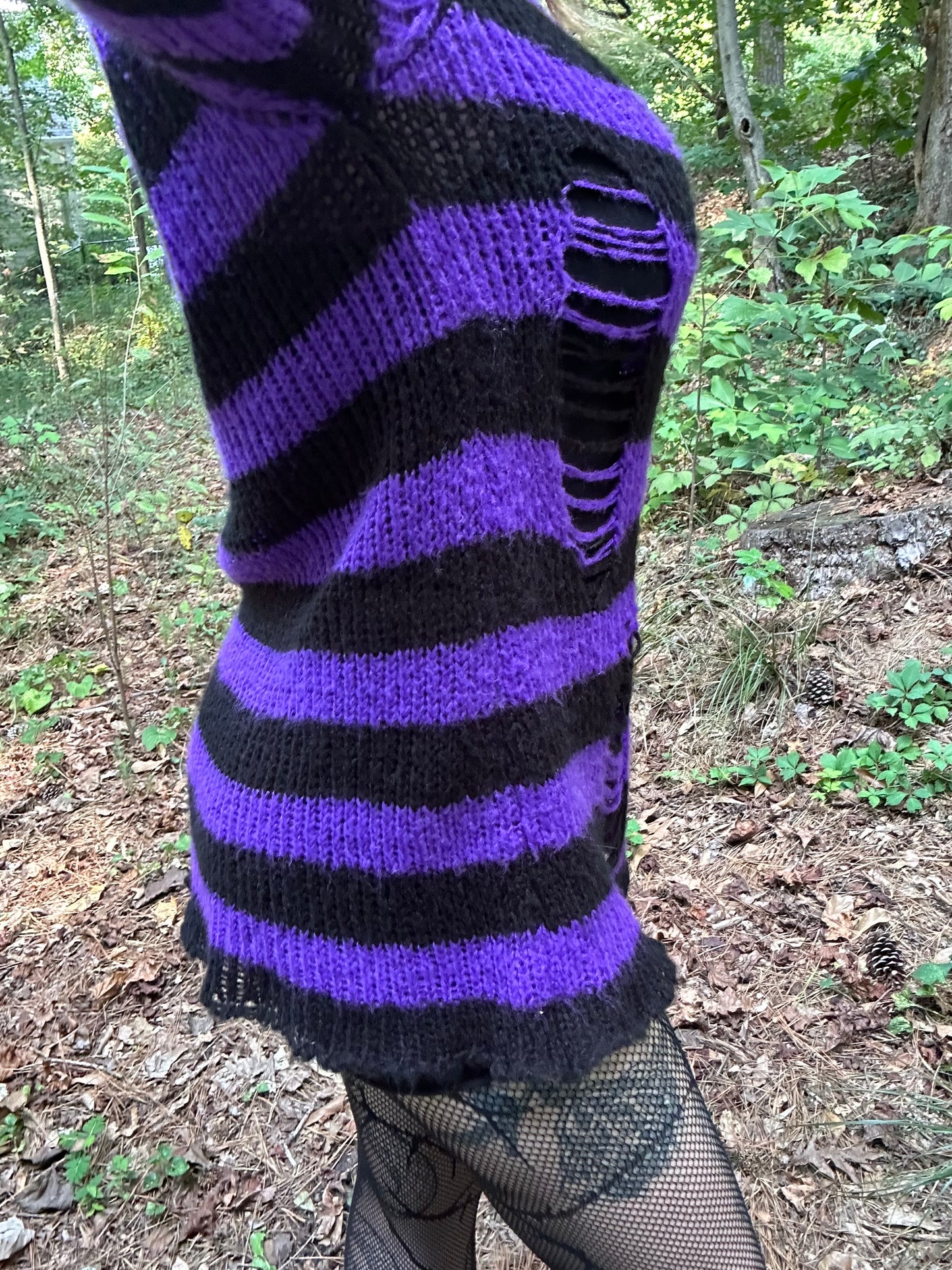 Purple Knit