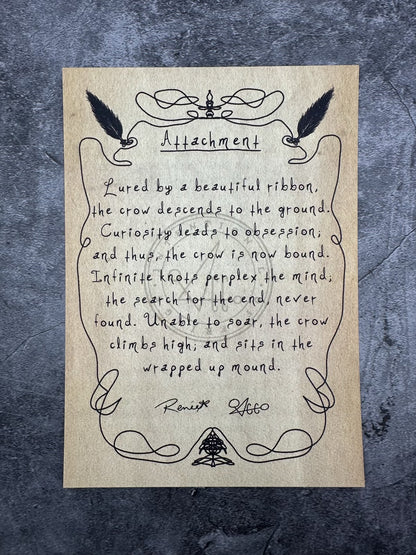 Attachment, card only