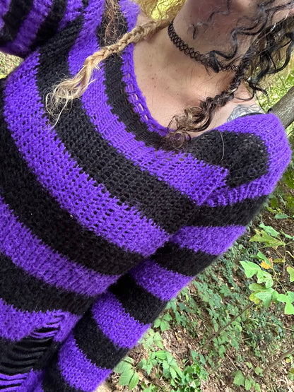 Purple Knit