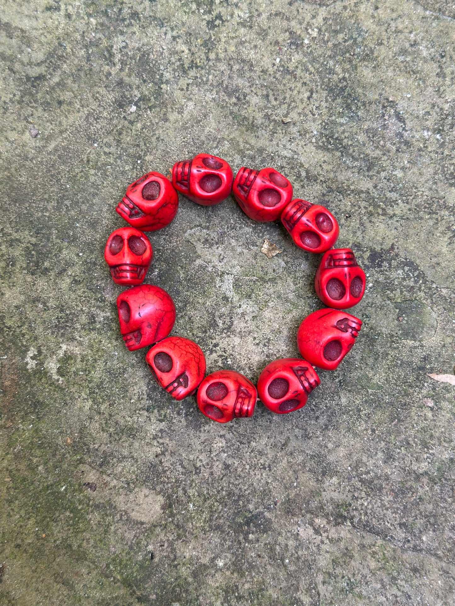 Red Skull Bracelet